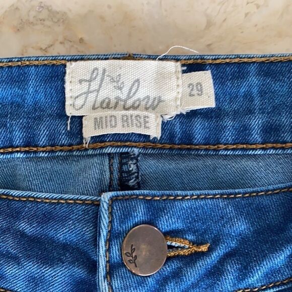 Harlow Mid Rise Skinny Jeans - Picture 9 of 11